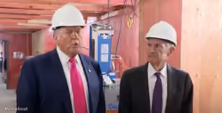 Disgruntled Powell Looking at Trump