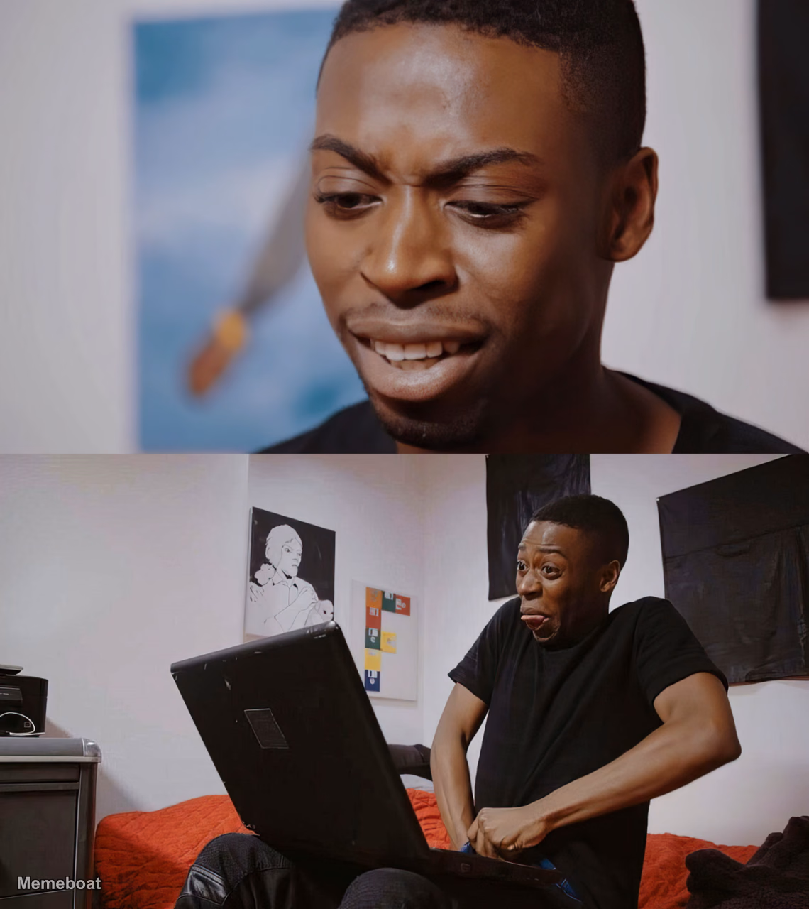 Disgusted Black Guy - meme generator image preview