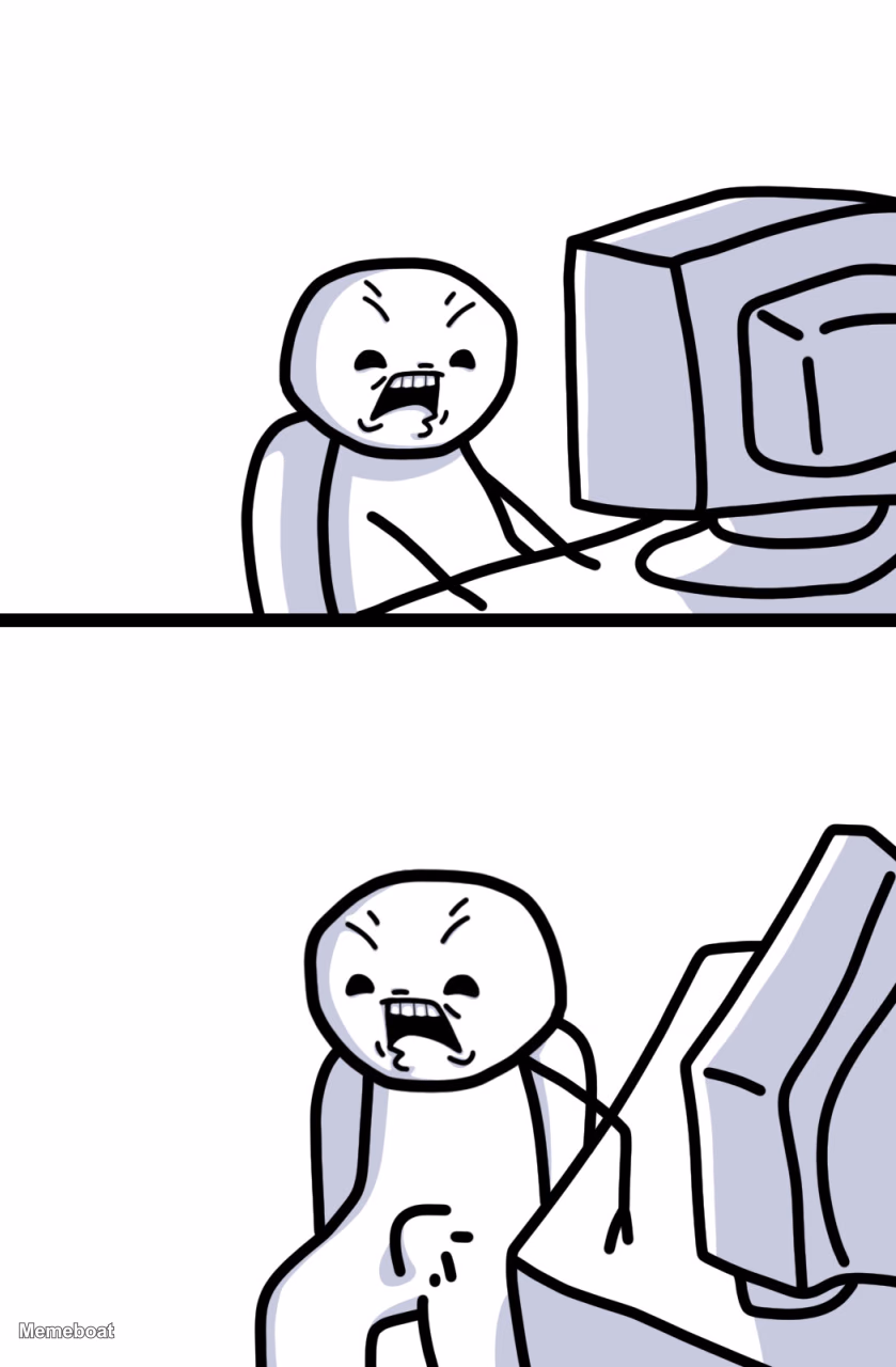Disgusted but Horny Reaction Comic - meme generator image preview