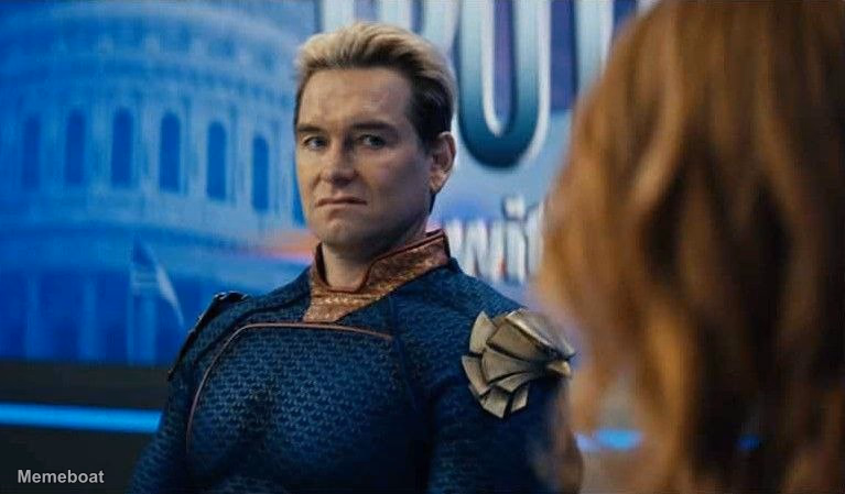 Disgusted Homelander - meme generator image preview