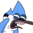 disgusted mordecai