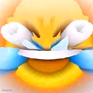Distorted Face Emoji