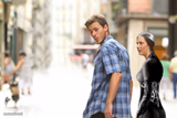 Distracted Boyfriend of the Future