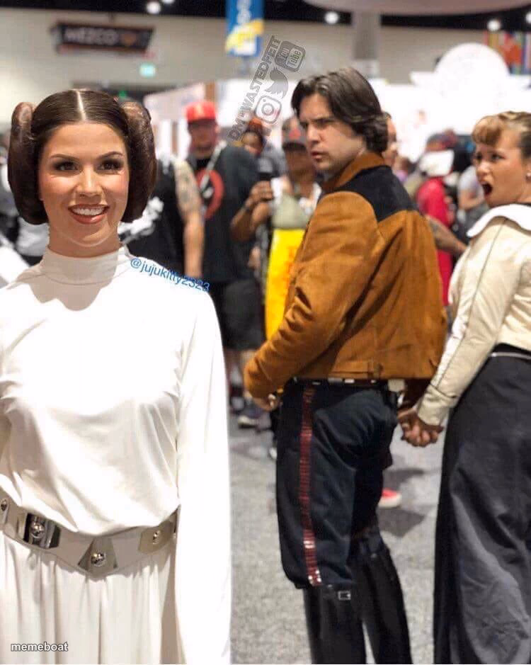 Distracted boyfriend Star Wars - meme generator image preview