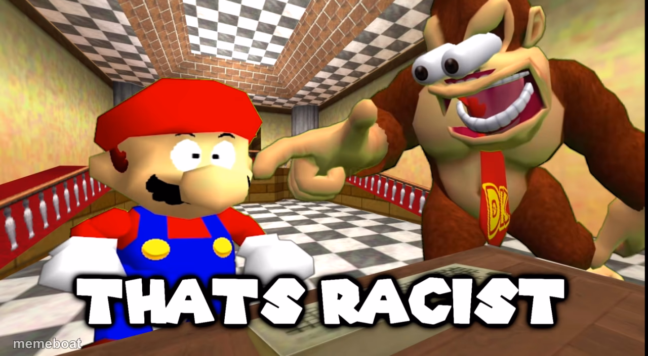 DK says that's racist - meme generator image preview