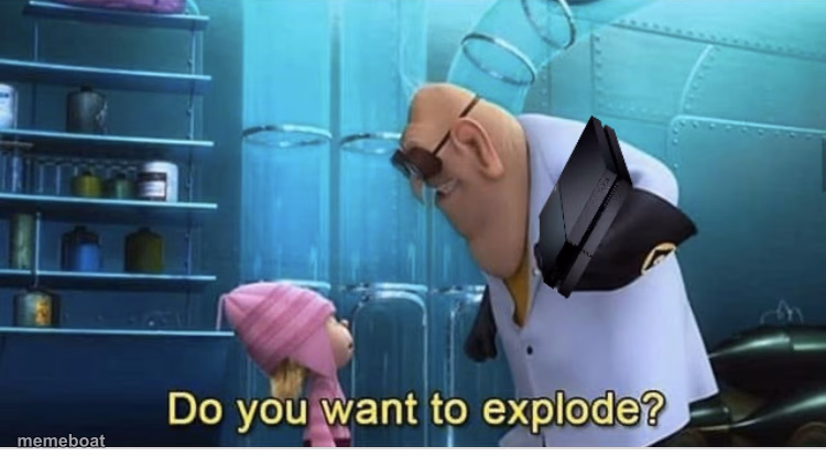 Do you want to explode? - meme generator image preview