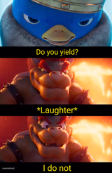Do you yield?