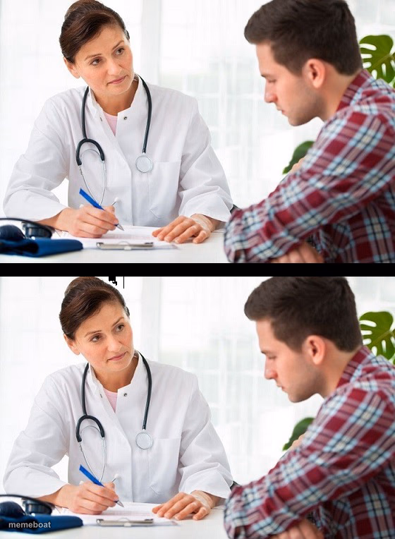 doctor and patient - meme generator image preview