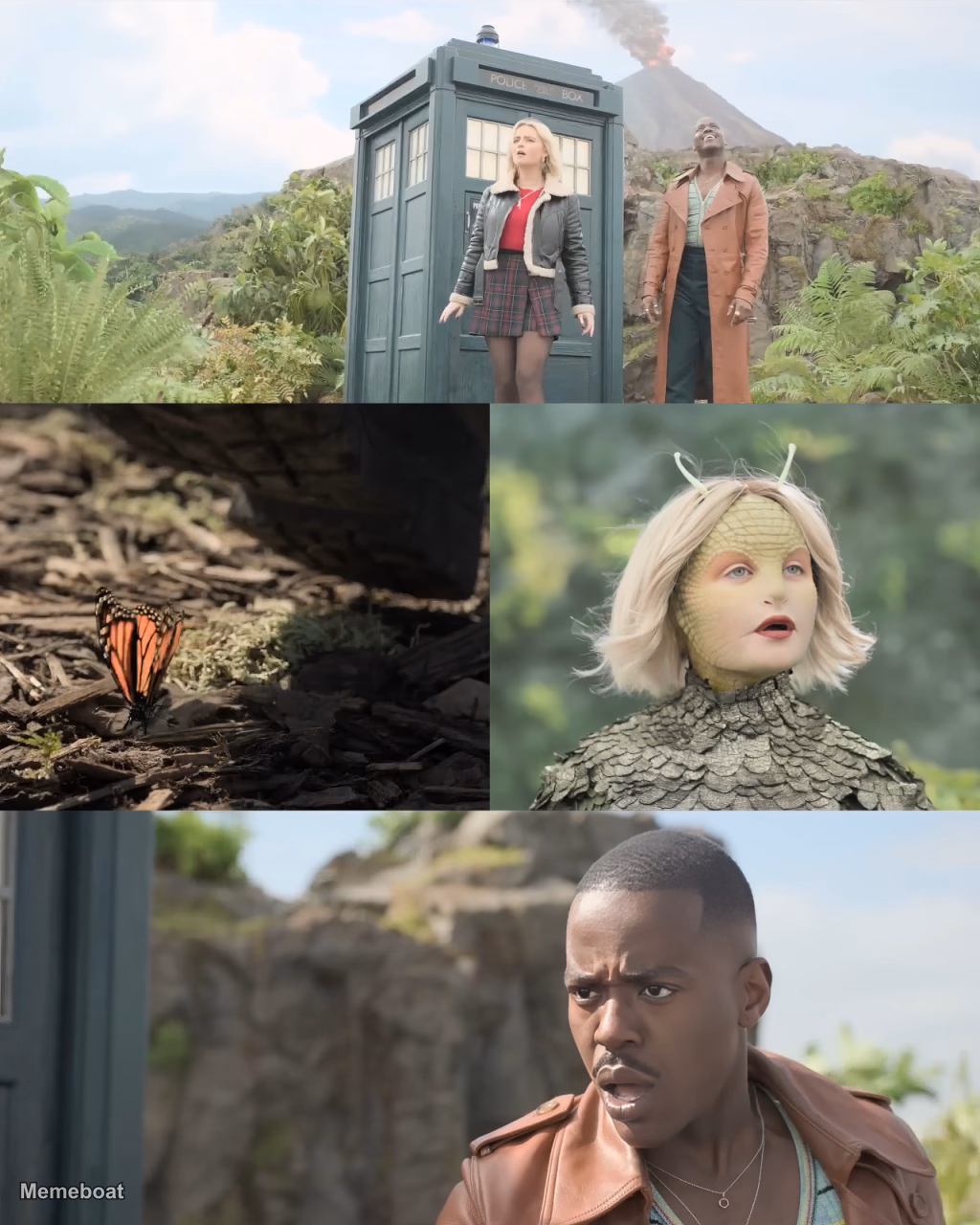Doctor Who Butterfly Effect - meme generator image preview