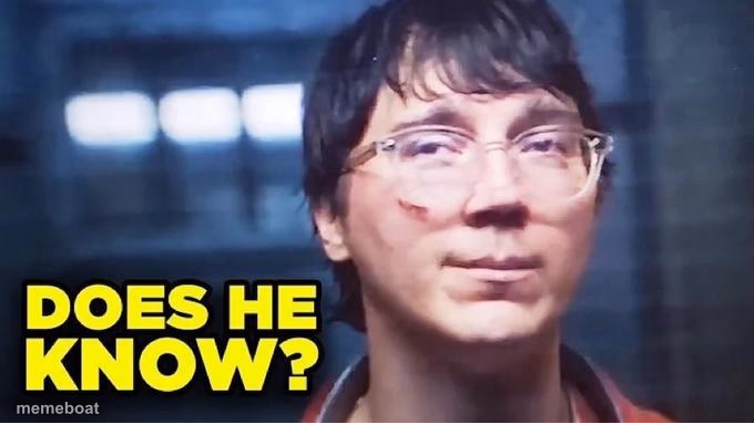 Does He Know? - meme generator image preview