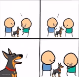 does your dog bite blank
