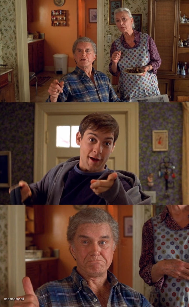 Doesn't matter uncle ben - meme generator image preview