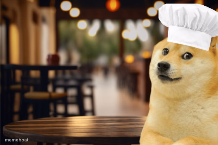 Doge owns a restaurant - meme generator image preview