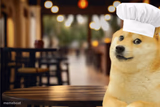 Doge owns a restaurant