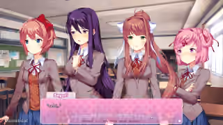 Doki Doki Literature Club Reaction