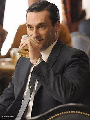 Don Draper Drinking - meme generator image preview