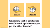 donald duck, donald trump