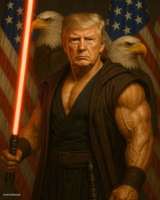 Donald J Trump USA Sith Lord Star Wars Day 2025
