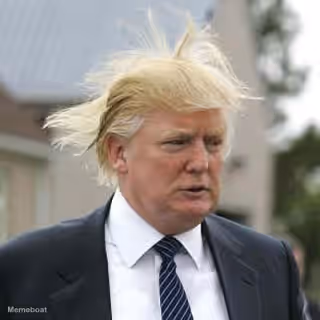 Windblown Hair Guy