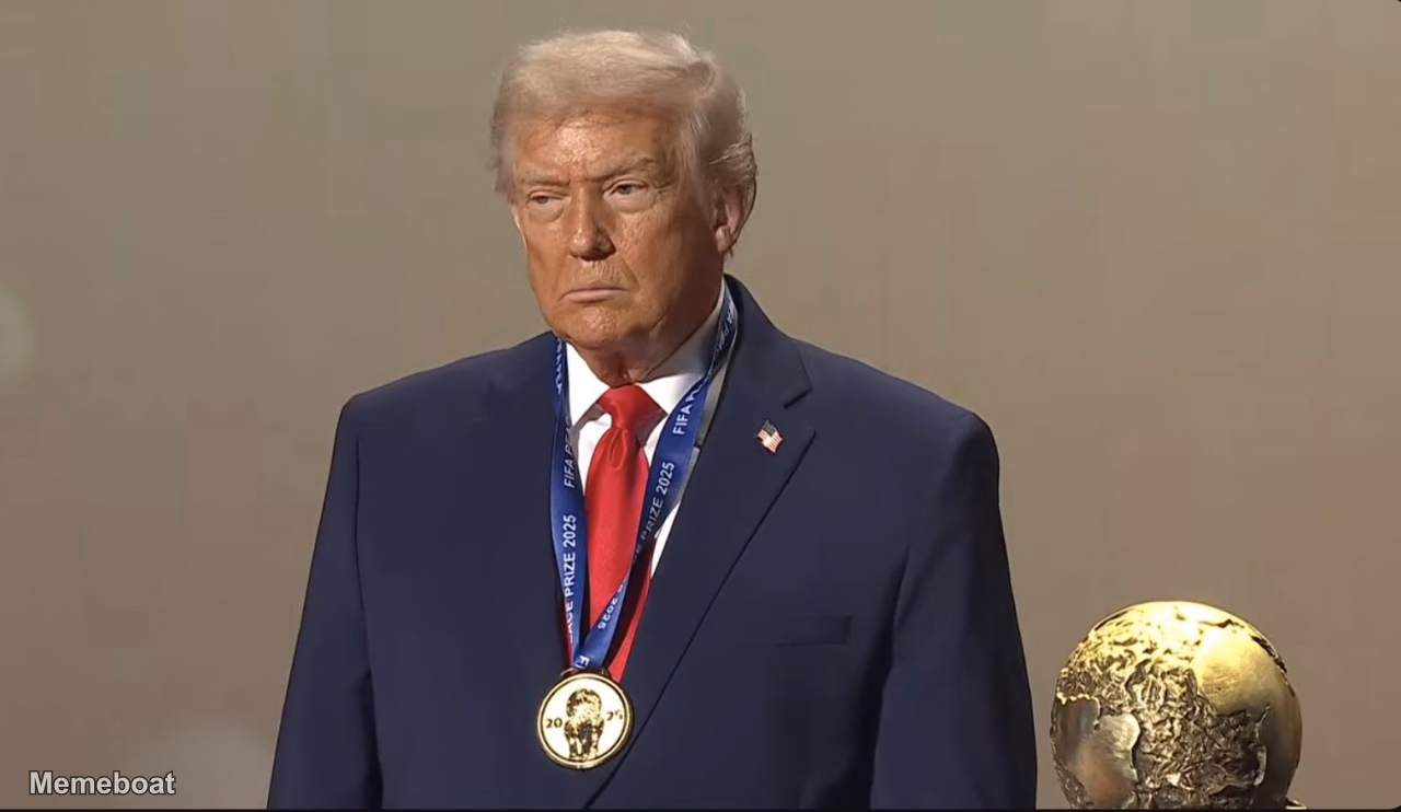 Donald Trump FIFA Prize 2025 - meme generator image preview