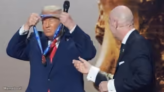 Donald Trump Self-Awarding Medal