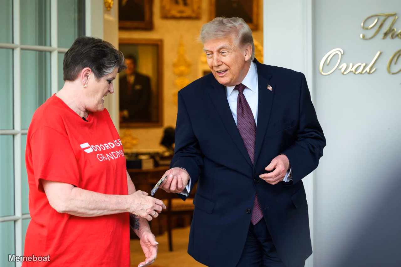 Donald Trump "This Doesn't Look Staged" - meme generator image preview