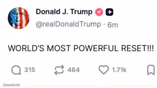 Donald Trump "World's Most Powerful Reset"