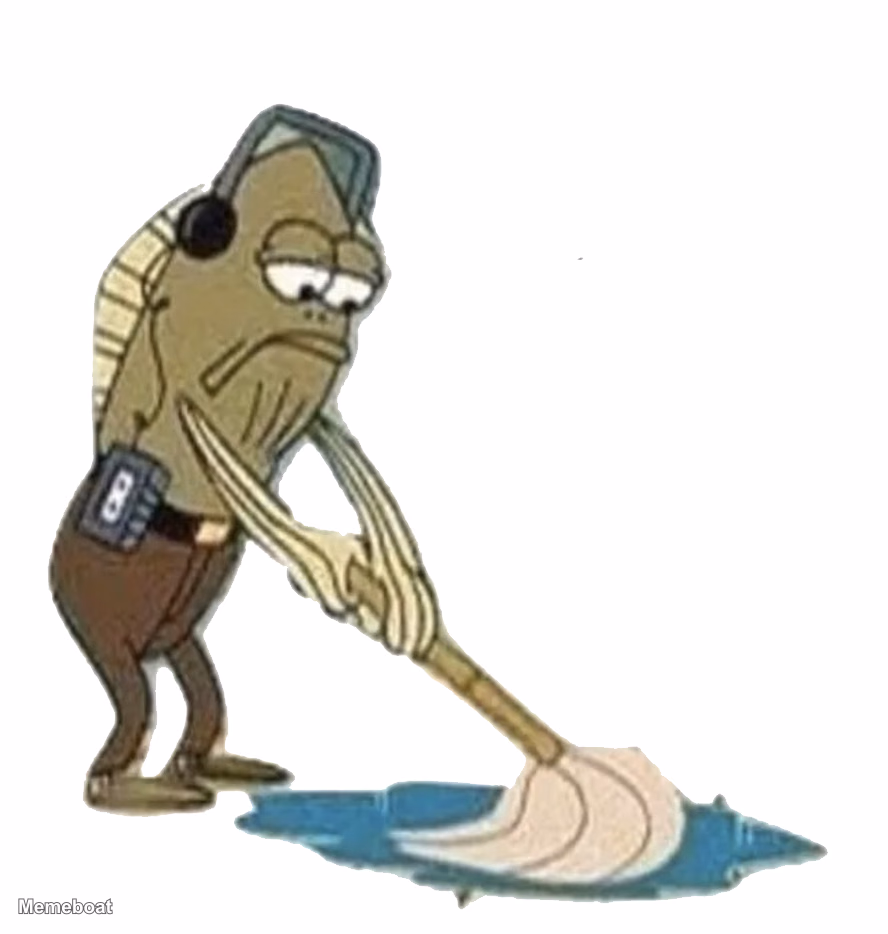 Don't Mind Me, I'm Just Cleaning Up - meme generator image preview