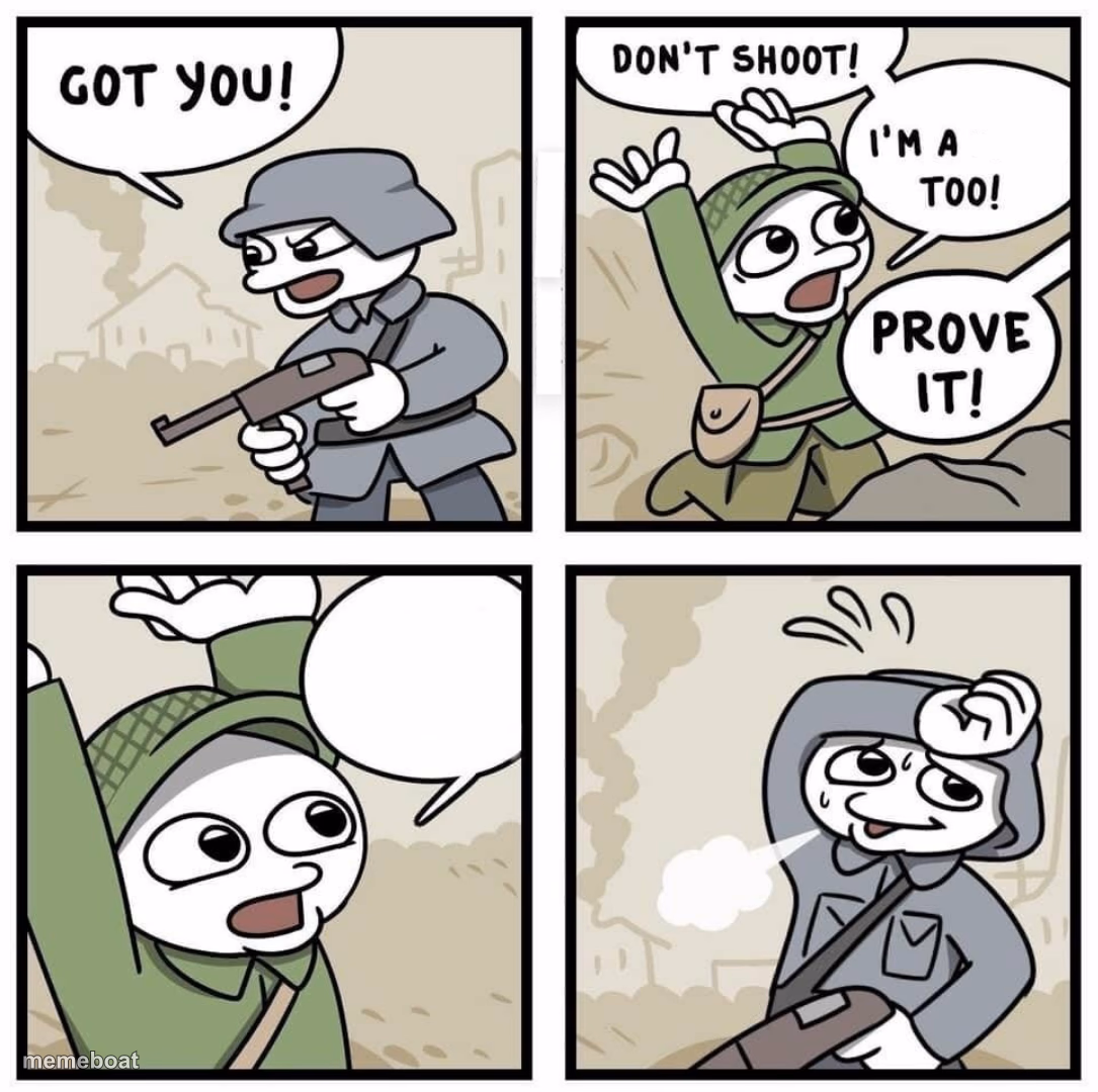 dont shoot im - meme generator image preview