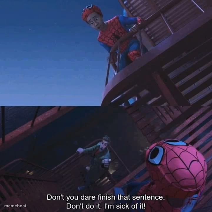 Don't you dare finish that sentence - meme generator image preview