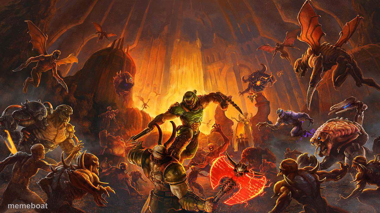 Doom Eternal - meme generator image preview
