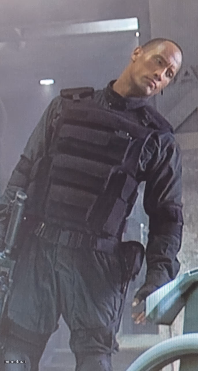 Doom Sarge Leaning - meme generator image preview