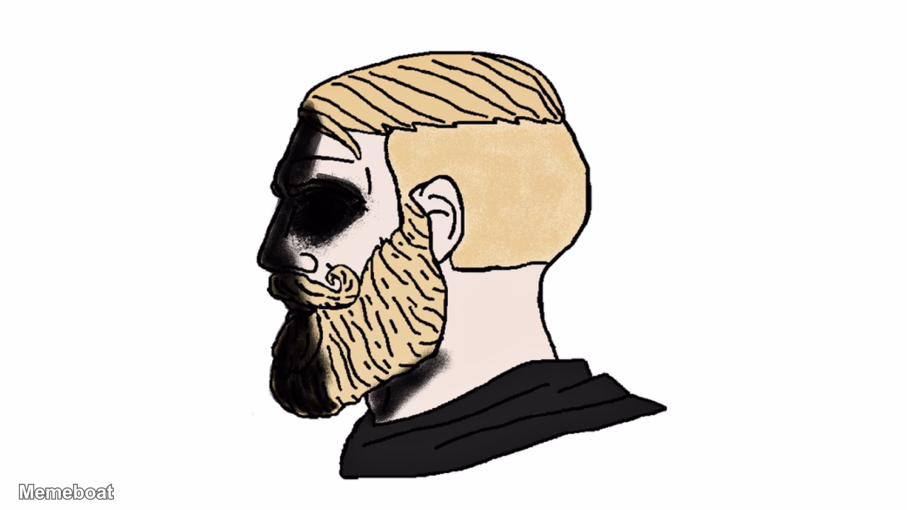 Doomer Chad - meme generator image preview