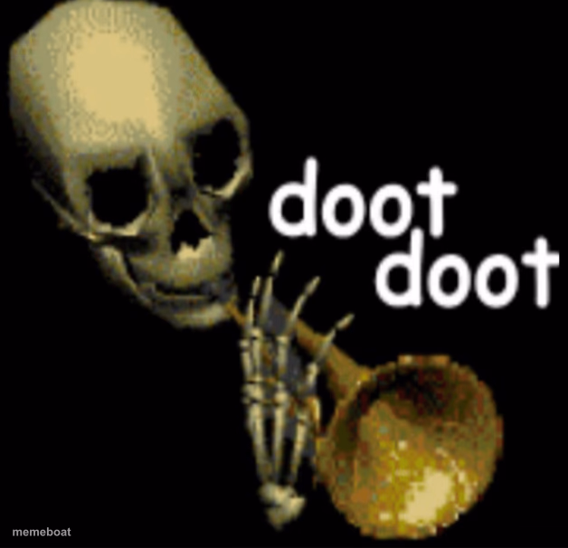 Doot Doot Skeleton - meme generator image preview