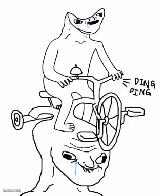 Double Brainlet Bike Ding Ding