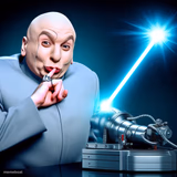 dr evil lazer shot