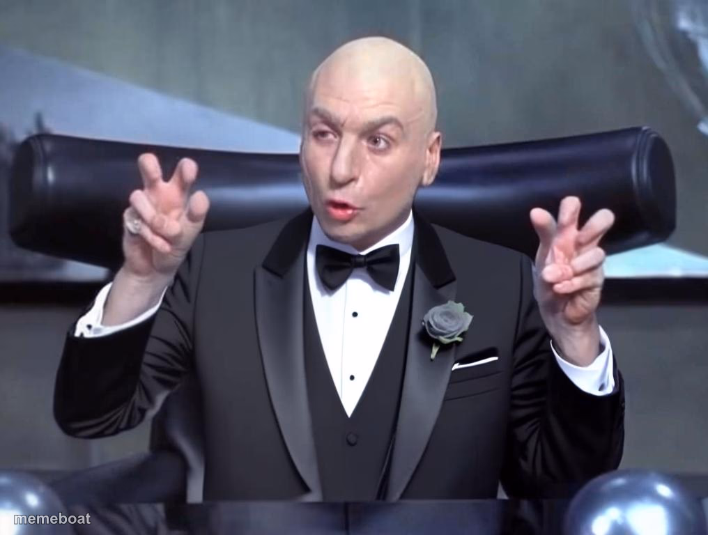 Dr evil tuxedo - meme generator image preview
