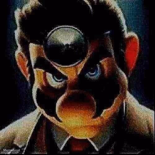 Cursed Realistic Mario - meme generator image preview
