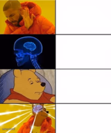 Drake, brain, Pooh crossover