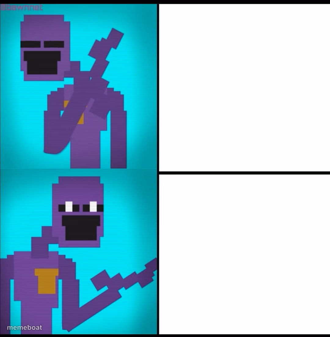Drake Hotline Bling Meme FNAF EDITION - meme generator image preview