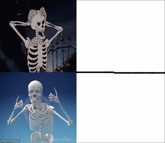 Drake the Skeleton - meme generator image preview
