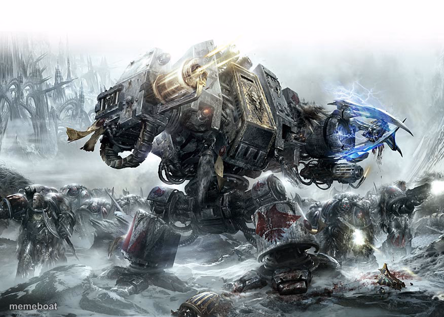 Dreadnought Space Wolves - meme generator image preview