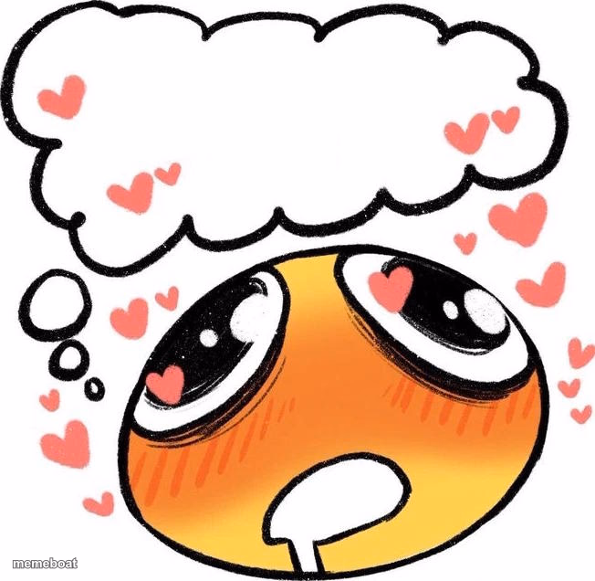 Dreaming Drooling Emoji - meme generator image preview