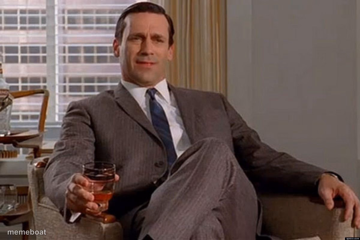 Drinking Don Draper - meme generator image preview