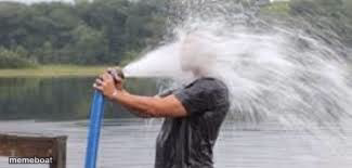 Drinking from the firehose - meme generator image preview