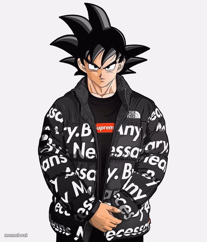 Drip Goku - meme generator image preview