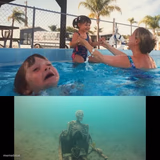 Drowning Kid Skelleton