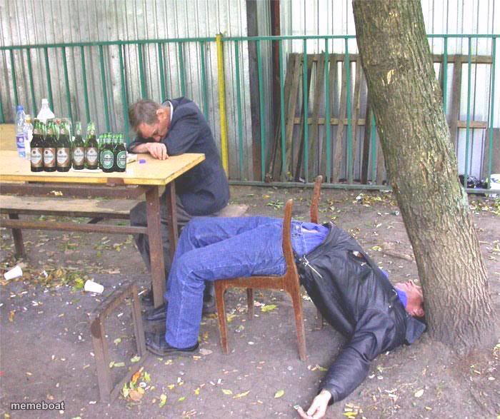 Drunk russian - meme generator image preview