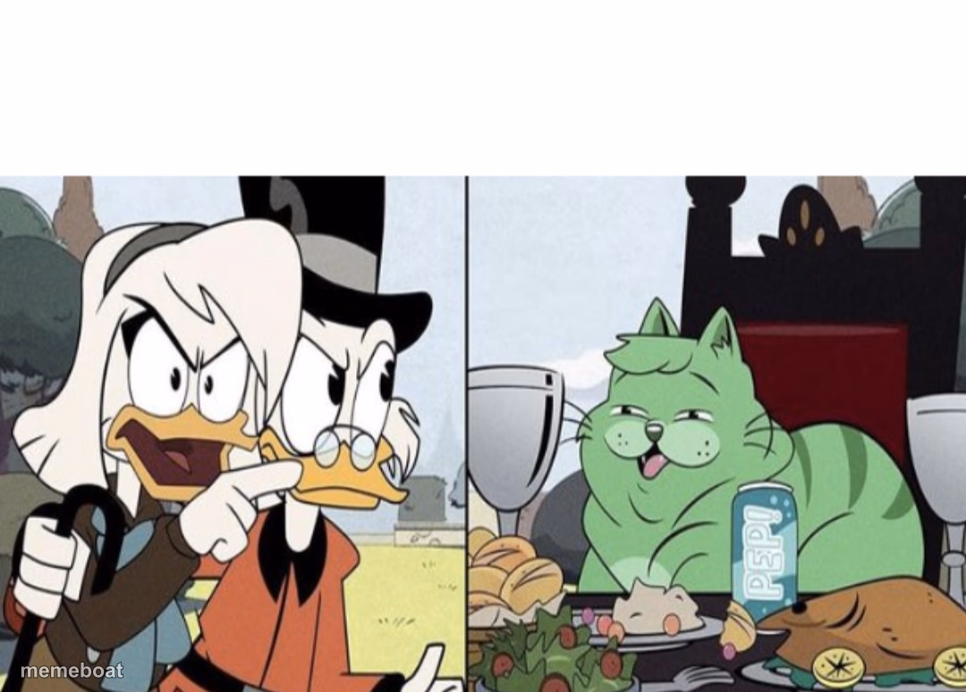 DuckTales cat meme - meme generator image preview