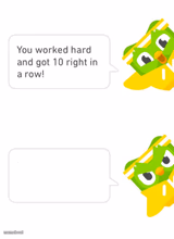 Duolingo 10 in a Row